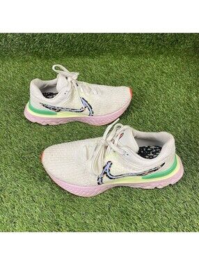 Nike React Infinity Run 3 Flyknit FD0877-100 Women’s Running Shoes US Size 8.5
